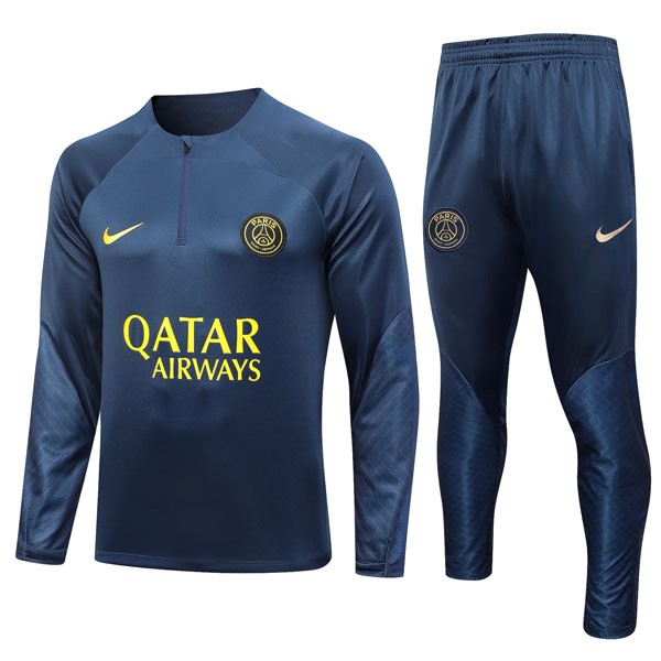 Sudadera De Training Paris Saint Germain 2023 2024 Azul